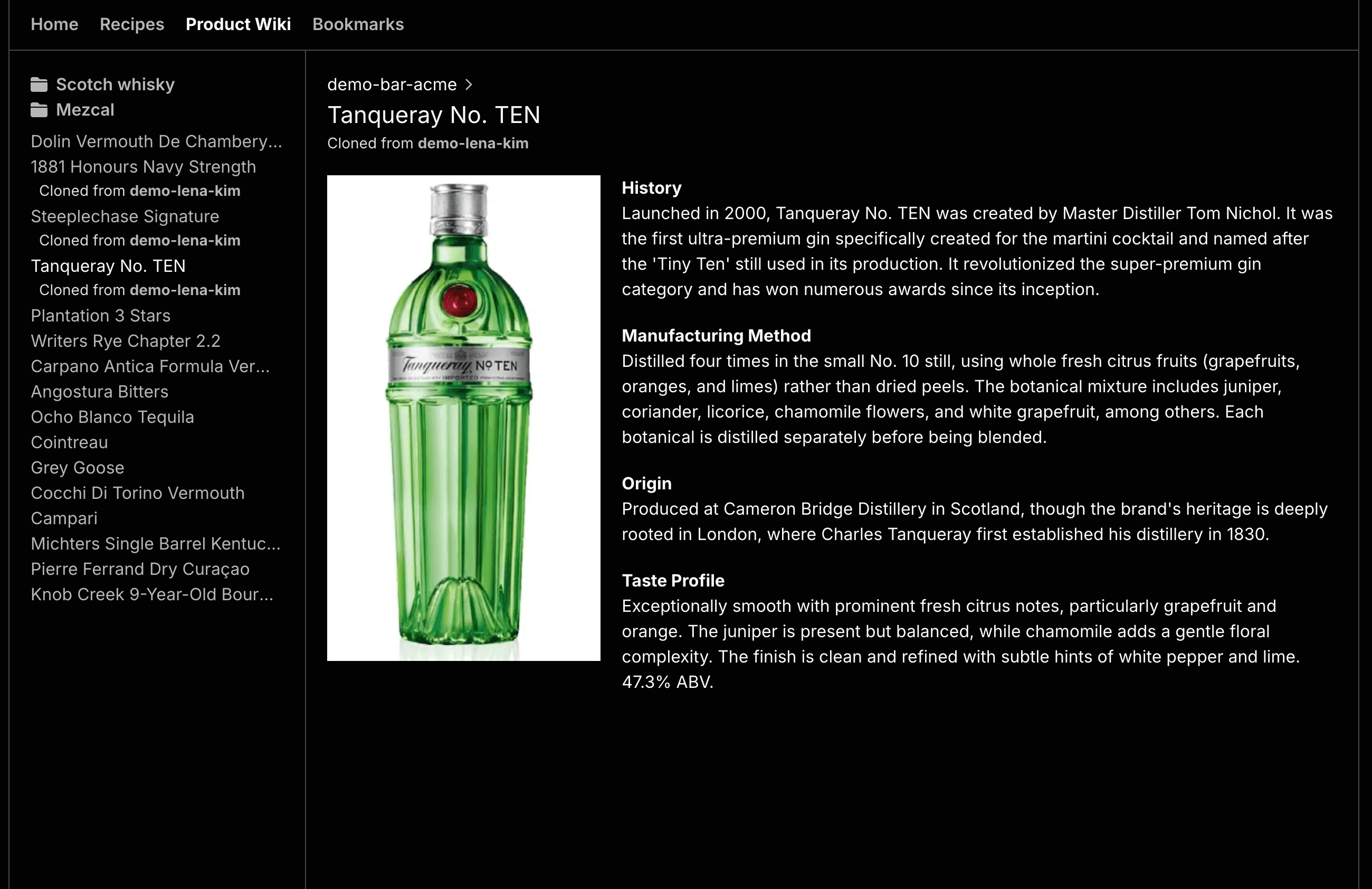 product