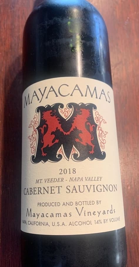 2020 Mayacamas, Cabernet Sauvignon