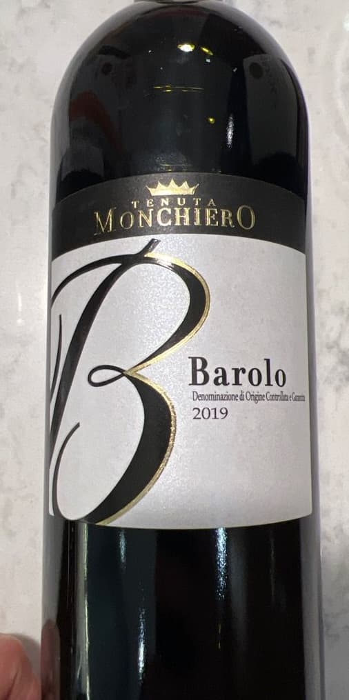 2019 Tenuta Monchiero Barolo, Barolo
